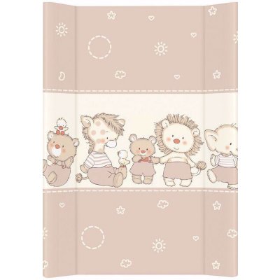 Mamo-Tato Pevná podložka Zvířátka Béžová 70 x 50 – Zboží Dáma