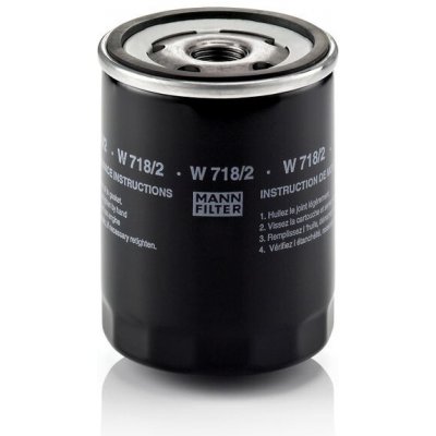 MANN-FILTER Olejový filtr MANN W718/2 (MF W718/2) | Zboží Auto