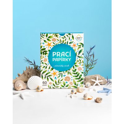 EcoHaus Prací papírky přímořský vánek 60 ks – HobbyKompas.cz