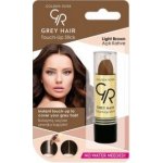 Golden Rose Gray Hair Touch Up Stick barvící korektor na odrostlé a šedivé vlasy 06 Light Brown 5,2 g – Sleviste.cz