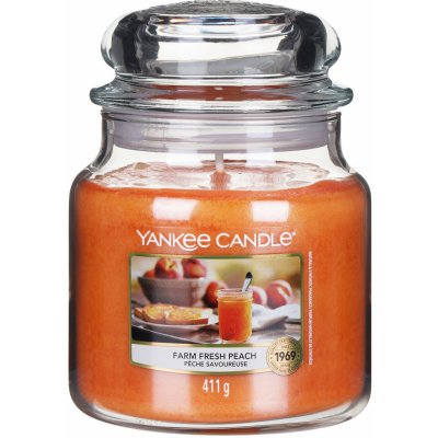 Yankee Candle Farm Fresh Peach 411 g – Hledejceny.cz