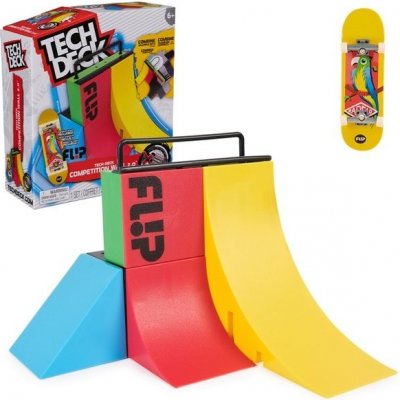 Spin Master Tech Deck fingerboard set Rampa Competition Wall 2.0+ barevný sběratelský skateboard