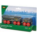 Brio 33697 Rychlý šedý vlak s vagonem