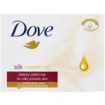 Dove Supreme Fine Silk toaletní mýdlo 4 x 100 g – Zboží Mobilmania