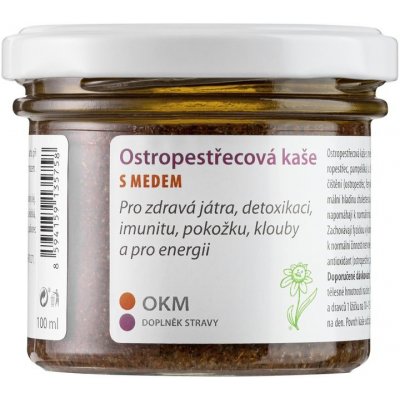 Ostropestřecová kaše s medem OKM 90 ml – Hledejceny.cz