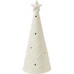 Vánoční porcelánový svítící LED stromeček girlandy 15 cm, H&L – Hledejceny.cz