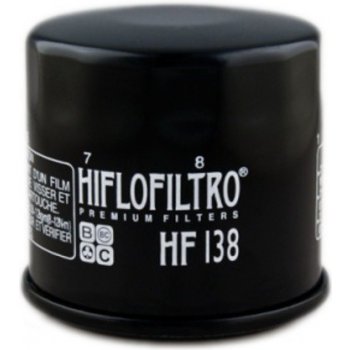 Hiflofiltro Olejový filtr HF 138