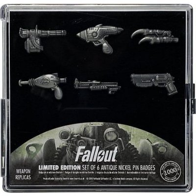 FaNaTtik sada odznaků Fallout Limitovaná Edice 6 ks