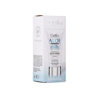 Delia Cosmetics Aqua pleťový gel Extra Ordimary Hydration extra dávka hydratace 50 ml – Zbozi.Blesk.cz