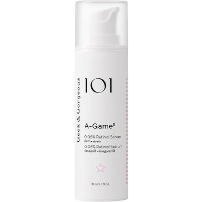 Geek & Gorgeous A-Game 5 sérum 0,05% retinalem 30 ml – Zbozi.Blesk.cz