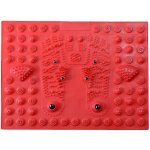 TEJPY.cz Akupresurní magnetická podložka nohou červená – Sleviste.cz