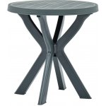 OMAXI 859804 Bistro stolek zelený Ø 70 cm plast – Hledejceny.cz