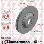 Brzdový kotouč ZIMMERMANN 100.3391.75