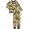 Dětské pyžamo a košilka Maxomorra pyžamo Farma, krtek a traktor zelená
