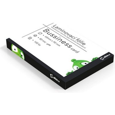 Alza 60 x 95 mm (vizitka)/160 lesklé - balení 100 ks – Zboží Dáma