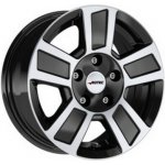 AUTEC TIGRIS 6x17 4x100 ET30 black polished – Sleviste.cz