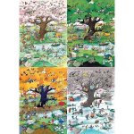 Heye Čtyři roční období Blachon 2000 dílků – Hledejceny.cz