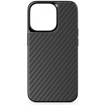 Pouzdro EPICO Hybrid Carbon Case Magnetic iPhone 14 Pro s podporou uchycení MagSafe černé