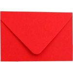 Obálka C6 80g ČERVENÁ 114x162 mm – Zboží Živě