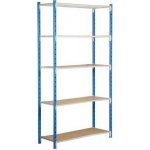 Regál Velez 200 x 100 x 60 cm 5 polic – Zboží Mobilmania