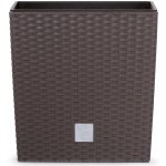 Prosperplast Květináč ratanový Rato low 32x32 cm hnědý – Zboží Dáma