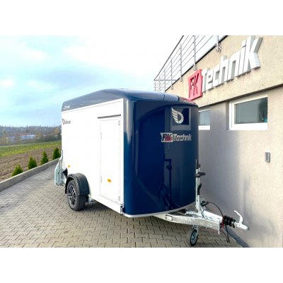 Debon C300® ALU modrý – uzavřený skříňový přívěs – Zbozi.Blesk.cz