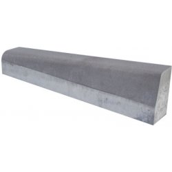 Presbeton obrubník ABO 2-15 přechodový pravý 100 x 15 x 15/25 cm přírodní beton 1 ks