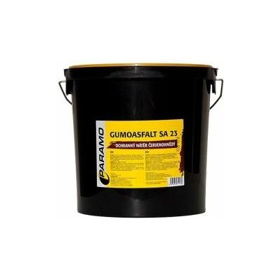 Gumoasfalt SA 23, na opravu ploché střechy, asfaltový, červeno hnědý, 10 kg – Sleviste.cz