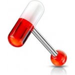 Šperky4U piercing do jazyka kapsle PJ01001-WR – Zbozi.Blesk.cz