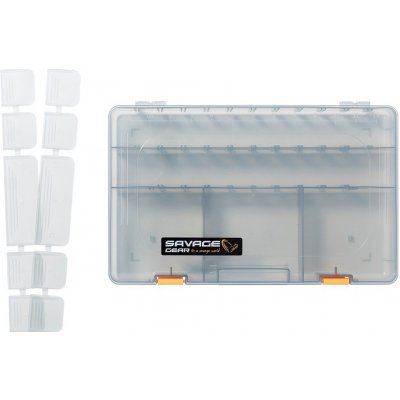 Savage Gear Krabička LUREBOX 6D SMOKE 36 x 22,5 x 5 cm – Zboží Dáma