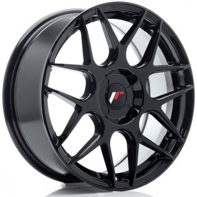 JR Wheels JR18 7x17 BLANK ET20-40 gloss black – Sleviste.cz
