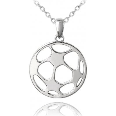 Minet Stříbrný fotbalový míč JMAN0334FN50 – Sleviste.cz