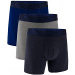 Under Armour Performance Tech Mesh 6in Boxerjock 3P black/grey/blue – Zboží Mobilmania