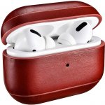 iCarer Kožené pouzdro na sluchátka AirPods Pro 01.14.IAP045-RD – Zboží Živě