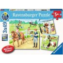 Ravensburger Koňská farma 3 x 49 dílků