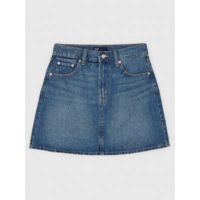GAP džínová mini sukně tmavě modrá – Zboží Dáma