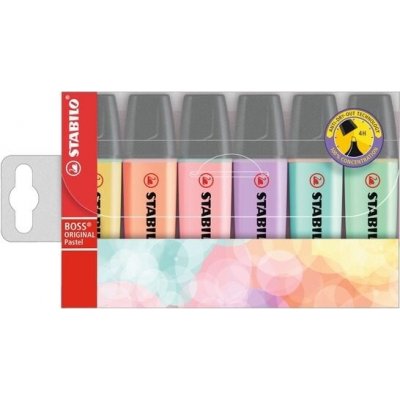 Stabilo Boss Original Pastel 6 ks 269917 – Hledejceny.cz