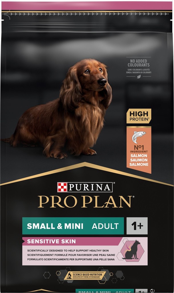 Pro Plan Small & Mini Adult Sensitive Skin losos 7 kg
