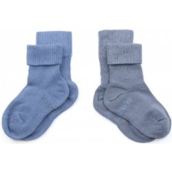 Stay on Socks KipKep Dětské ponožky 2páry Denim Blue