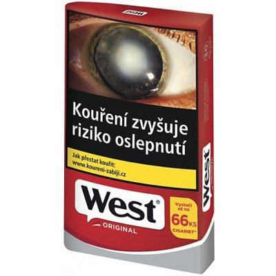 West Red Tabák cigaretový 30 g 10 ks – Zbozi.Blesk.cz