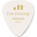Dunlop 483-01MD White Genuine Celluloid - trsátko, barva bílá, tvrdost medium – Zboží Dáma