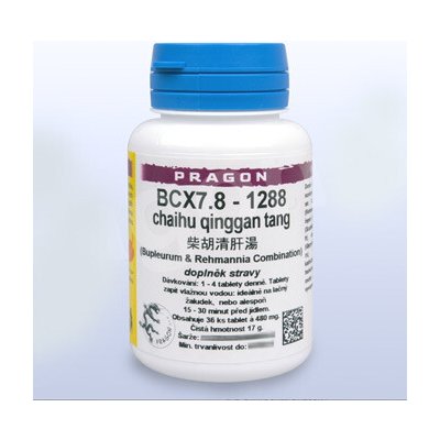 Pragon BCX7.8 chaihu qinggan tang pian/tablety 36 tablet á 480 mg – Hledejceny.cz