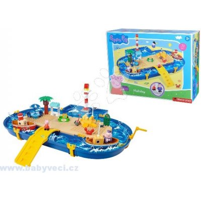 Vodní dráha Peppa Pig Holiday Waterplay BIG 71 dílů > varianta pepa pig dráha 71 dílů – Zboží Mobilmania