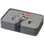 LEGO® Harry Potter box s přihrádkami 26,7 x 17,8 cm šedý – Hledejceny.cz