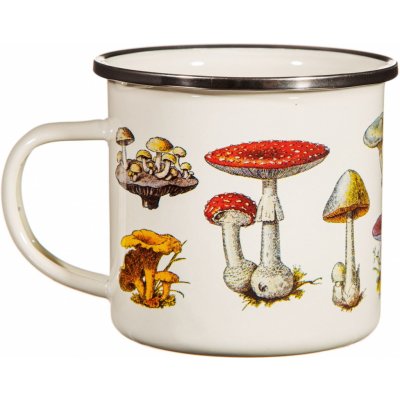 S ass & belle Smaltovaný plecháček Vintage Mushrooms multi smalt 350 ml – Sleviste.cz