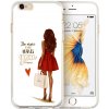 Pouzdro a kryt na mobilní telefon Apple PROTEMIO 22876 MY ART Ochranný kryt Apple iPhone 7 / iPhone 8 / SE 2022 / 2020 RED DRESS (137)