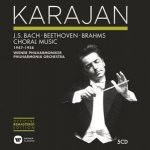 Herbert von Karajan - Bach/Beethoven/Brahms - Choral Music CD – Hledejceny.cz