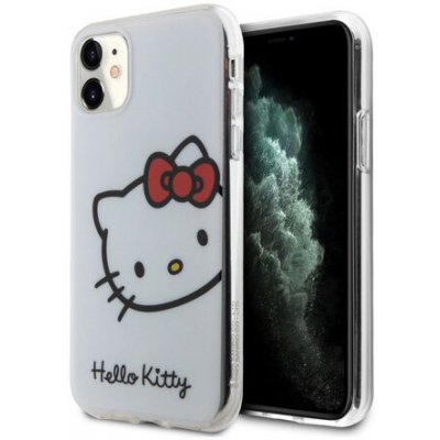 Hello Kitty IML Head Logo iPhone 11, bílé – Zboží Mobilmania