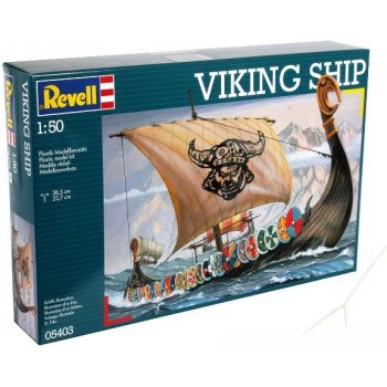 Revell Model Kit Plastic loď 05403 loď Vikingů 1:50