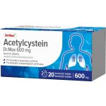 ACETYLCYSTEIN DR.MAX 600MG TBL EFF 20 – Hledejceny.cz